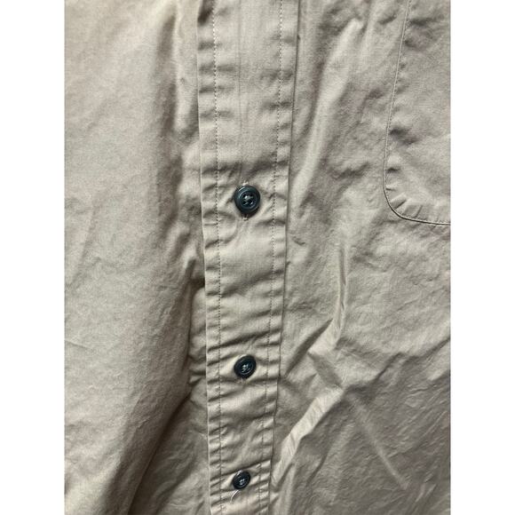 Vintage Nautica Men's Cotton Button Up Shirt 17 34/35 Classic Career Business - Picture 8 of 15